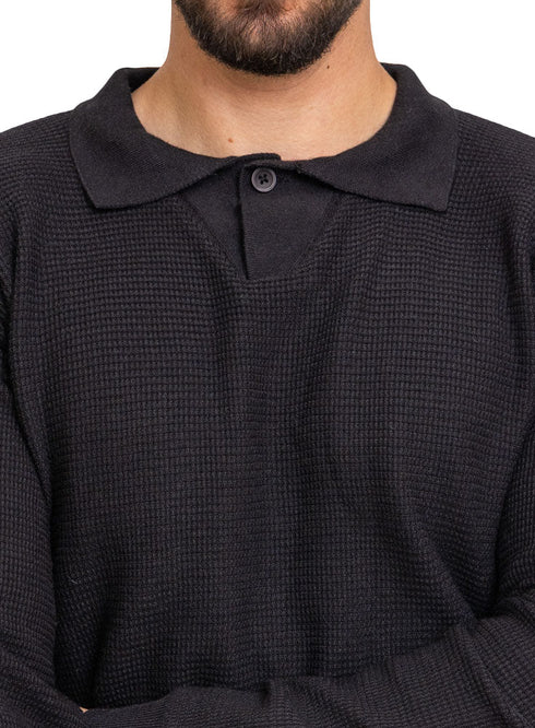 Black - Design p2241 PF - Round Pullover - Khotwh